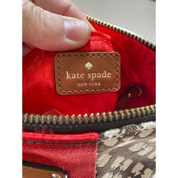 KATE SPADE New York Classic Spade Chocolate Victoria Crossbody Purse Adjustable - Picture 9 of 9